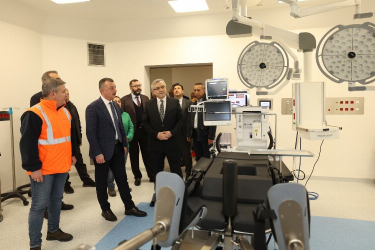 Kocaeli Kent Hastanesi’ne Lider Büyükakın’dan inceleme