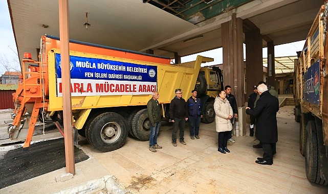 Lider Gürün’e Karla Gayrete Yönelik Gruplardan Bilgi Aldı