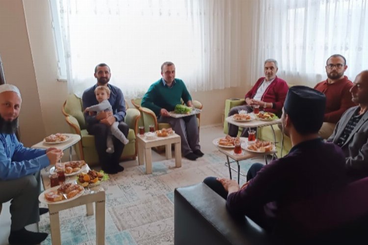 Mudanya Müftüsü’nden işçisine konut ziyareti