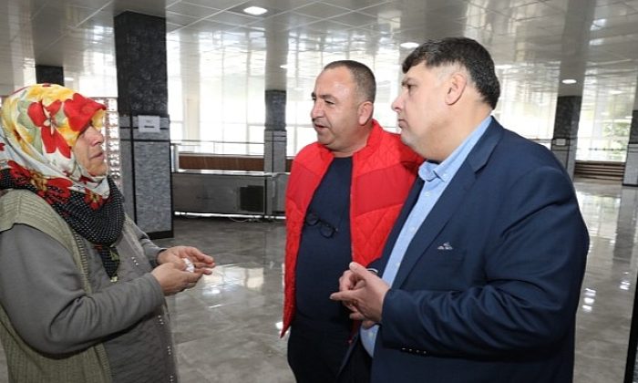Özkan “Depremzede konuklarımızı ziyaret ettik”