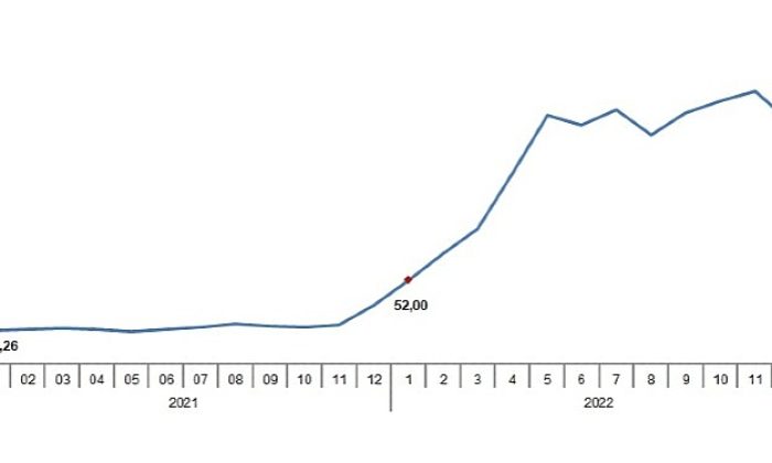 Tarım eserleri üretici fiyat endeksi (Tarım-ÜFE) yıllık %142,84, aylık %11,08 arttı