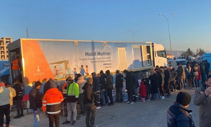 Torbalı Belediyesi çalışanları Hatay’da