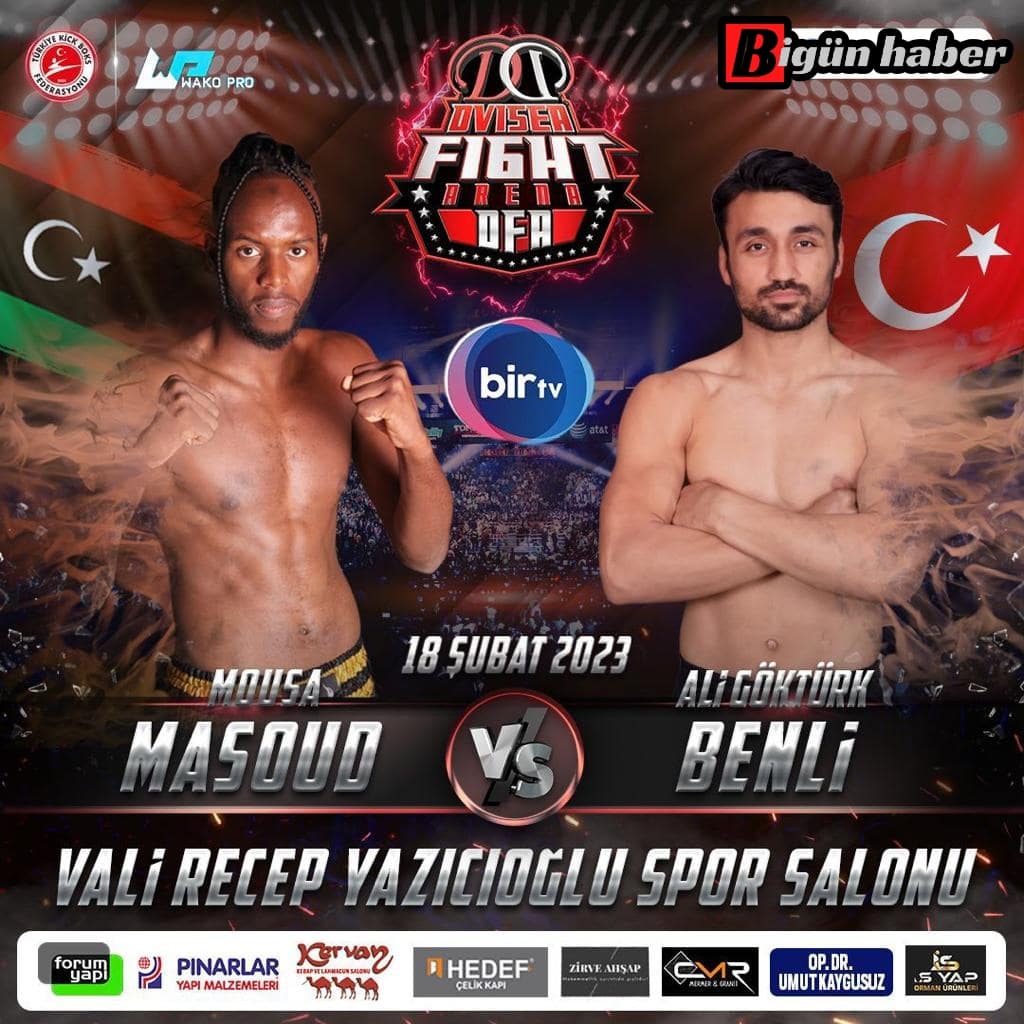 Dvisea Fight Arena Ali Gokturk Benli