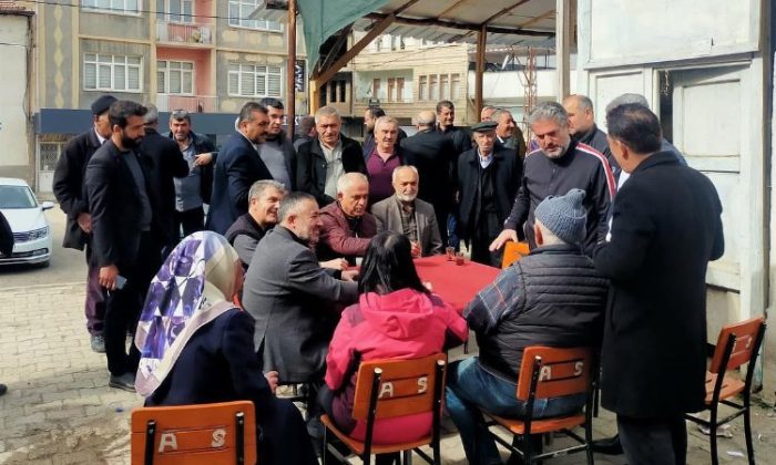 Bilecikli başkanlar Malatya’da afetzedelerle buluştu
