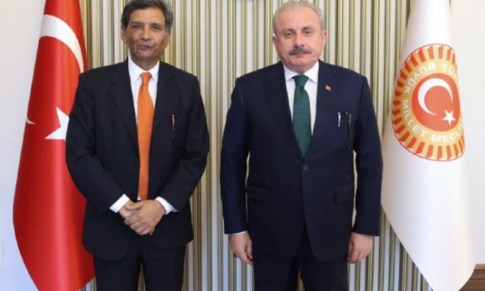 Büyükelçi Paul’dan TBMM Başkanı Şentop’a ziyaret
