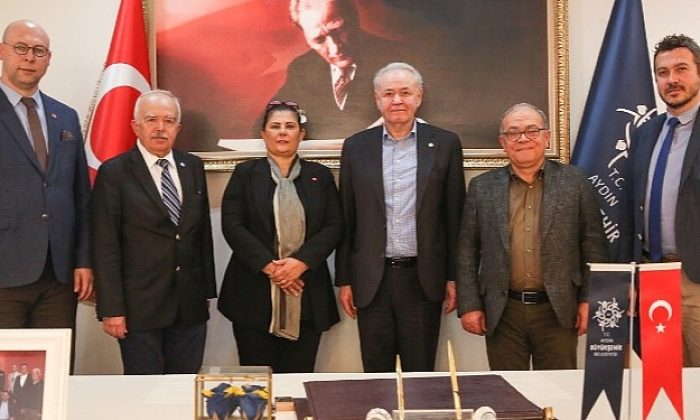 CHP ve İyi Parti’den Başkan Çerçioğlu’na Nezaket Ziyareti