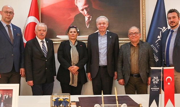 CHP ve İyi Parti’den Başkan Çerçioğlu’na Nezaket Ziyareti