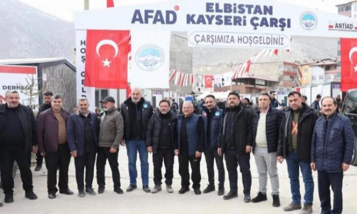 Elbistan Kayseri Çarşısı’nda Büyükkılıç turu