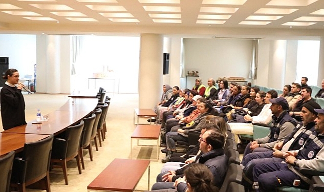 Filiz Başkan’dan belediye şirketi çalışanlarına müjde: Soframızı büyüttükçe paylaşmaya devam edeceğiz…