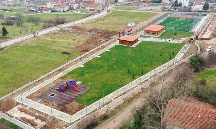Kartepe Şevkatiye Parkı yapımı hızla sürüyor