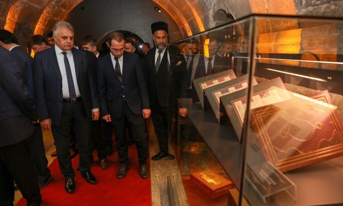 Kayseri Talas’taki sergiye müftülerden tam not