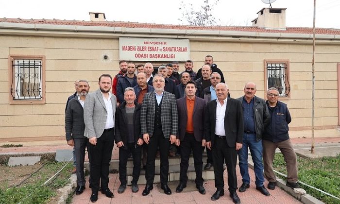 Mehmet Savran’dan esnaf ziyareti
