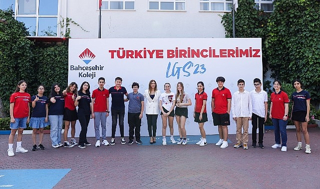 2023-LGS’de 58 Türkiye Birincisi Bahçeşehir Koleji’nden