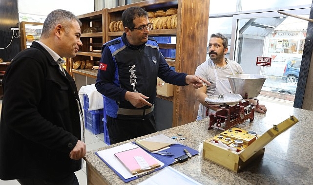 Kartepe’de Hamur Terazileri Kontrolden Geçirildi